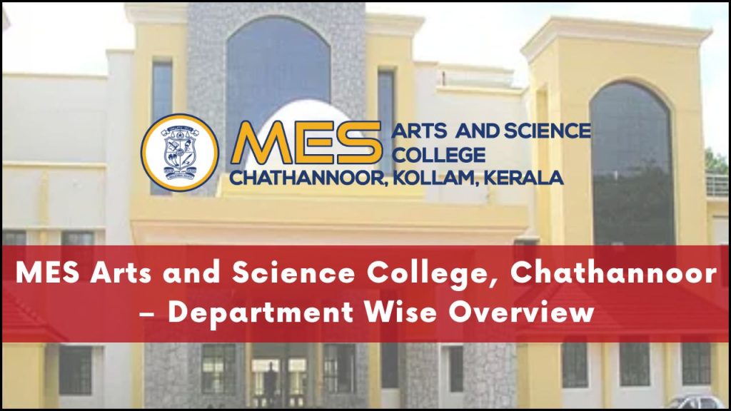 MES Arts and Science College, Chathannoor