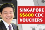 Singapore S$800 CDC Vouchers